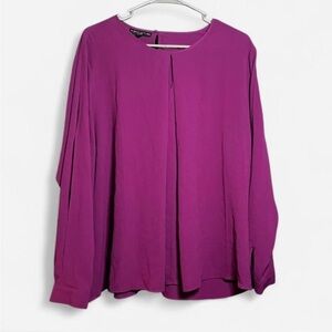 Sears Women's Vibrant Magenta Blouse